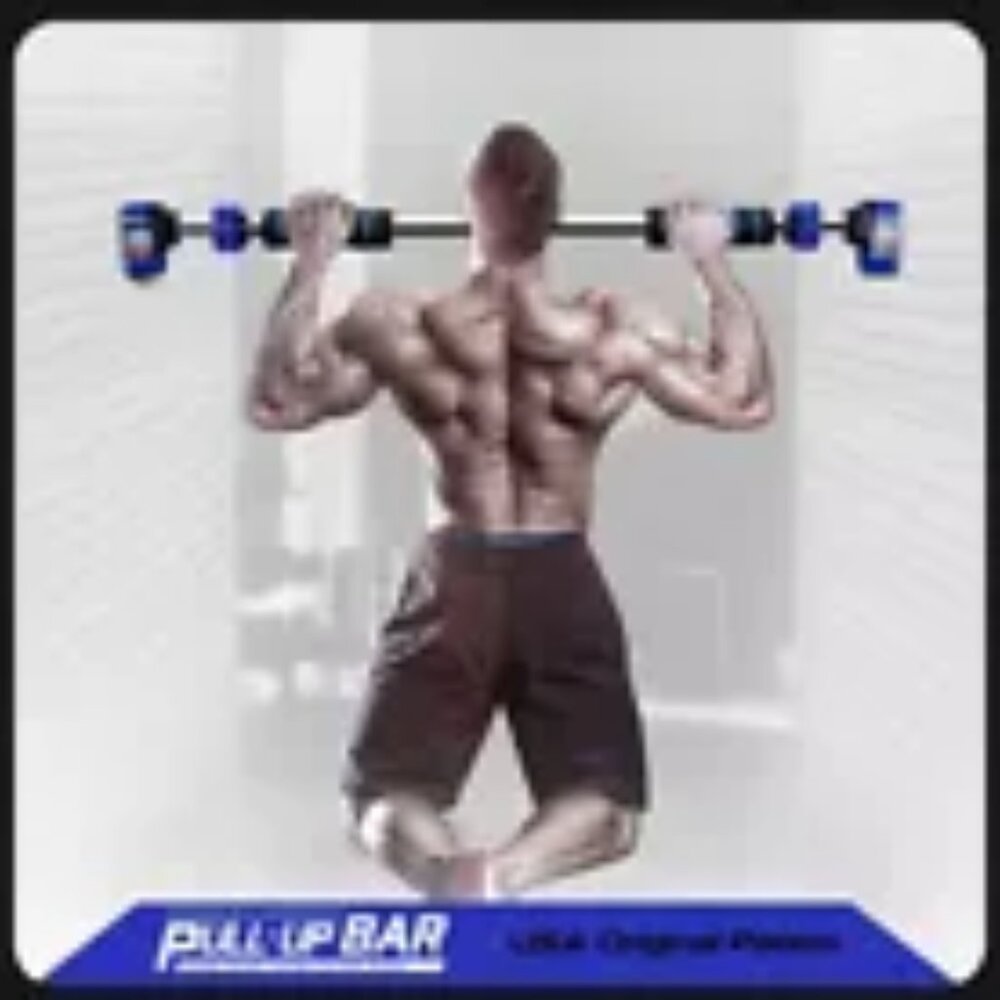 Doeplex Pull Up Bar Door Exercise Workout 27.6 - 35.4" Adjustable, NEW